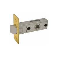 Дверная защелка НОРА-М С-45 SB матовая латунь 9008