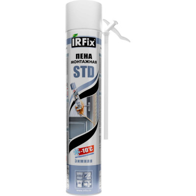 Монтажная бытовая зимняя пена IRFIX STD 750 мл 10013