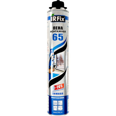 Профессиональная монтажная пена IRFIX 65 зимняя 850мл 10011