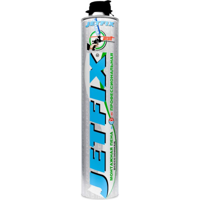 Пена монтажная профессиональная всесезонная JETFIX Pro 750мл 10030