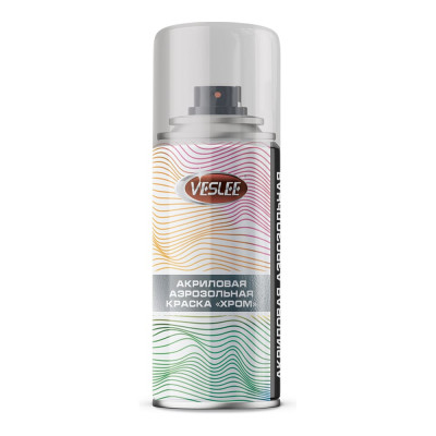 Аэрозольная краска Veslee 100ml цвет хром VL-P2E C