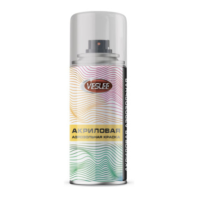 Аэрозольная краска Veslee 100ml цвет желтый VL-P2E 1018