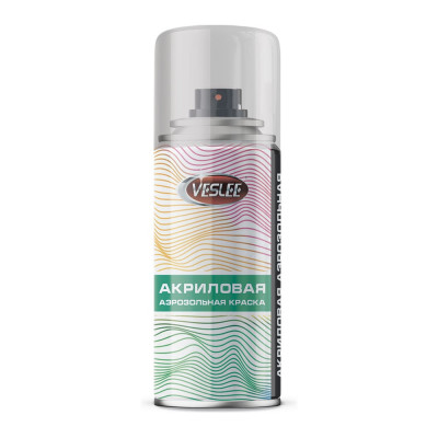 Аэрозольная краска Veslee 100ml цвет зеленый VL-P2E 6032