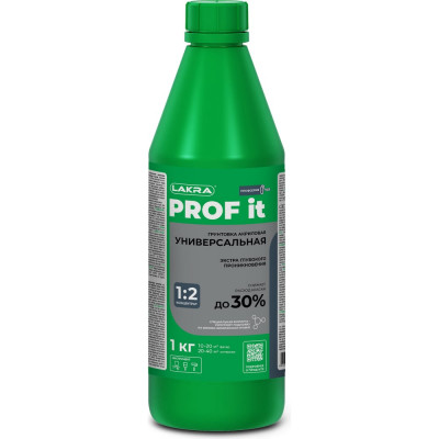 Акриловый универсальный грунт Лакра PROF IT 1 кг Лк-00008171