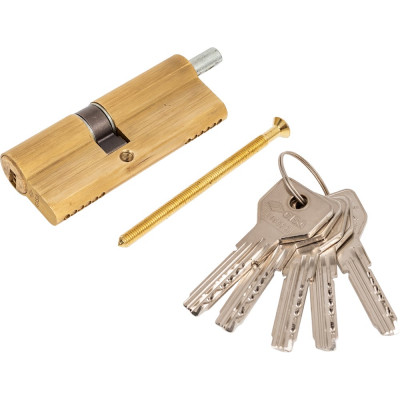 Цилиндровый механизм под вертушку CISA ASIX OE302-19.00 80 мм/30+10+40, ЛАТУНЬ 7285