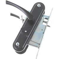 Врезной замок ЗЕНИТ ЗВ9-4-2 черный 15834