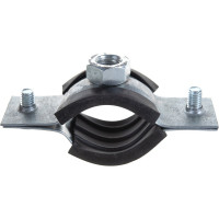 Хомут с гайкой Саморезик оцинк. 25-28, 3/4 DXOM-26/30-3/4-15