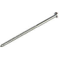 Шуруп глухарь с шестигранной головкой Метизный двор 6x120, 4 шт. 4690441034540