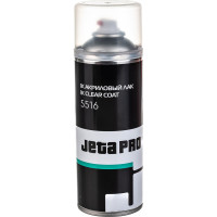 Акриловый лак в аэрозольной упаковке Jeta PRO 1К, прозрачный 5516