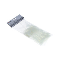 Нейлоновый хомут с маркировочной площадкой EKF 2,5х110 100 шт. PROxima plc-c-p-2.5x110