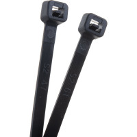 Кабельные хомуты Экопласт 3, 5 х 250 мм, цвет черный, 100 шт 45250BL