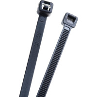 Кабельный хомуты Экопласт 4,8 х 250 мм, цвет черный, 100 шт 45252BL