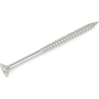 Саморез Стройметиз 6,0х90 универсальный, белый цинк уп. 200 шт. 2151078