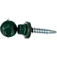 Кровельный саморез Стройметиз 4,8х28 зеленый мох RAL 6005 уп. 300 шт. 2130016