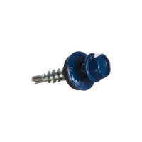 Кровельный саморез Стройметиз 4,8х28 синий RAL 5005 уп. 300 шт. 2110016