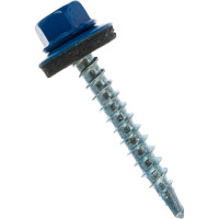 Кровельный саморез Стройметиз 4,8х35 синий RAL 5005 уп. 250 шт. 2110036