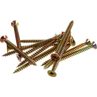 Саморез Стройметиз 6,0х80 универсальный, желтый цинк уп. 200 шт. 2141068