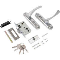 Врезной замок Стандарт с/руч 103/50 CP хром 4 845