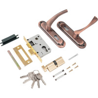 Врезной замок Стандарт с/руч 103/50B вертушка AC старая медь 4 848