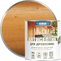 Антисептик Proremontt деревозащитное средство орех 0,8 л Лк-00004636