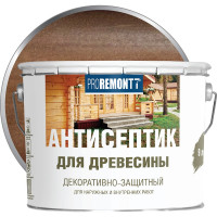 Антисептик Proremontt деревозащитное средство палисандр 9 л Лк-00004632