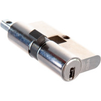 Цилиндровый механизм под вертушку CISA ASIX OE302-07.12 60 мм/25+10+25, НИКЕЛЬ 20221