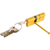 Цилиндровый механизм CISA ASIX OE300-19.00 80 мм/30+10+40, ЛАТУНЬ 7295