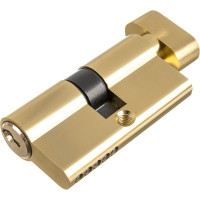 Цилиндровый механизм с вертушкой AJAX AX102/60 mm 25+10+25 PB латунь 5 кл. 39841