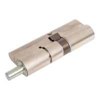 Цилиндровый механизм под вертушку CISA ASIX OE302-19.12 80 мм/30+10+40, НИКЕЛЬ 10364