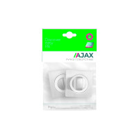 Поворотная ручка AJAX BK6 JK SN/CP-3 матовый никель/хром 41383