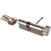 Цилиндровый механизм с вертушкой AJAX AX202/80 mm 30+10+40 CP хром 5 кл. 39875