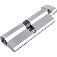 Цилиндровый механизм с вертушкой AJAX AX202/90 mm 40+10+40 CP хром 5 кл. 40217