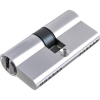 Цилиндровый механизм AJAX AX200/60 mm 25+10+25 CP хром 5 кл. 39853