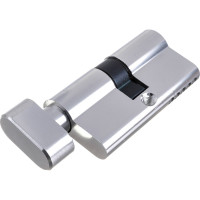 Цилиндровый механизм с вертушкой AJAX AX102/60 mm 25+10+25 CP хром 5 кл. 39839