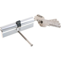 Цилиндровый механизм AJAX AX200/90 mm 40+10+40 CP хром 5 кл. 40215