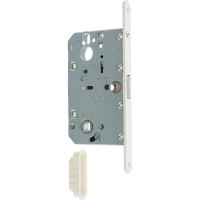 Замок AGB межк. магнит. под цил. MEDIANA POLARIS B06103.50.91.567 с отв. планк B02402.05 белый 40711