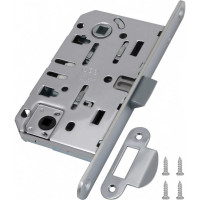 Замок AGB B01102.50.06.567 межкомнатный WC никель MEDIANA EV. инд.упак+B01000.13 25791