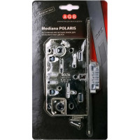 Замок AGB B06102.50.06.567 B04102,B05102 меж. WC хром с отв.пл. B02402.05.06 MEDIANA POLARIS 25597