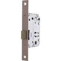 Врезная защелка Fuaro PLASTIC P72-50 SN матовый никель 33607