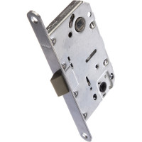 Врезная защелка Fuaro PLASTIC P96WC-50 CP хром 33613