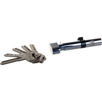 Цилиндровый механизм с вертушкой Fuaro 200 ZM 80 mm /35+10+35/ CP хром 5 кл. 40361