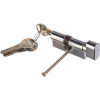 Цилиндровый механизм с вертушкой Fuaro R302/60 mm /25+10+25/ CP хром 5 кл. 26027