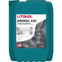 Латексная добавка LITOKOL IDROKol X20-м, 10 кг can 119300002