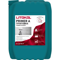 Грунтовка LITOKOL PRIMER A универсальная 5kg can 483490002