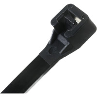 Нейлоновый хомут KRAFT черный 7,6х300 KT 880624