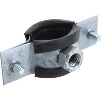 Хомут с гайкой Саморезик оцинк. 25-28, 3/4 DXOM-26/30-3/4-15