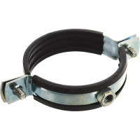 Хомут с гайкой Саморезик оцинк. 74-80, 2 1/2 DXOM-75/80-1/2-10