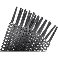 Гибкий хомут EKF FlexSTRAP 20 шт. черный plc-fs-br