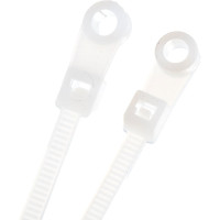 Кабельные хомуты с монтажным отверстием Экопласт 3, 6 х 150 мм, 100 шт 45159