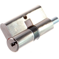 Цилиндровый механизм под вертушку CISA ASIX OE302-07.12 60 мм/25+10+25, НИКЕЛЬ 20221